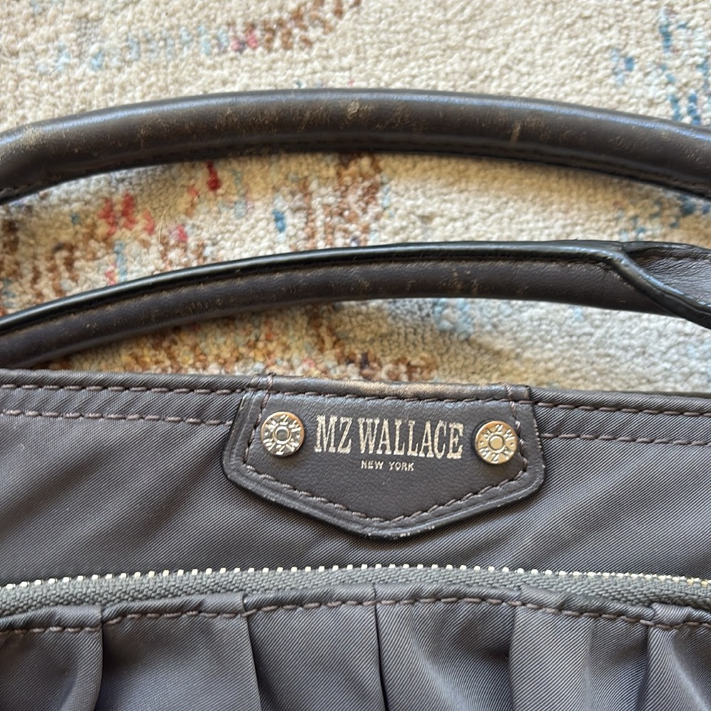 Great condition MZ Wallace gunmetal purse - 3 ways to wear - Picture 2 of 6